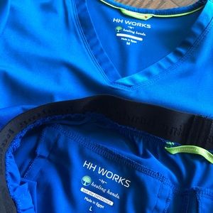 Healing Hands scrub set